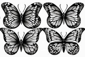 butterfly tattoo idea