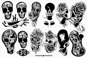 The fear of dying alone tattoo idea