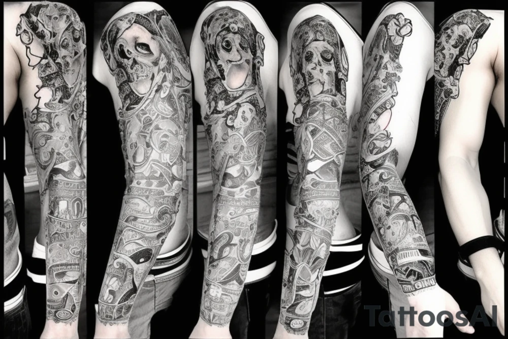 The fear of dying alone tattoo idea