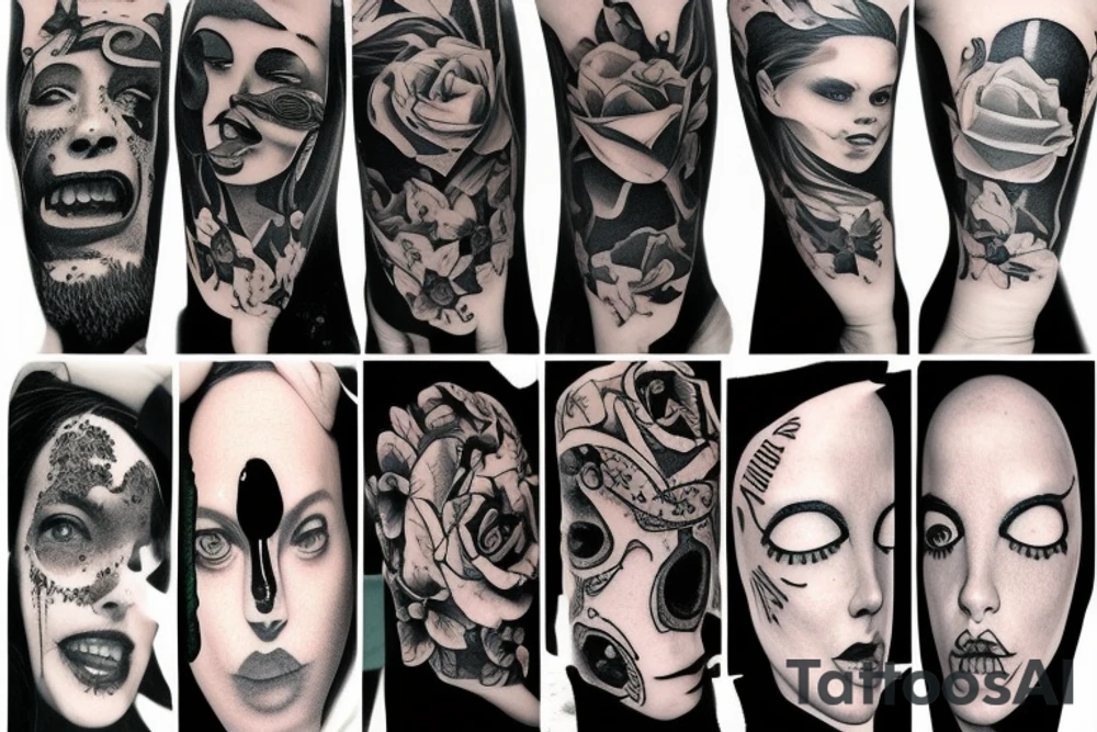 The fear of dying alone tattoo idea