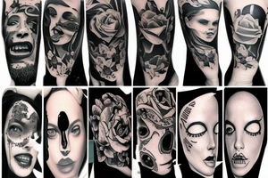 The fear of dying alone tattoo idea