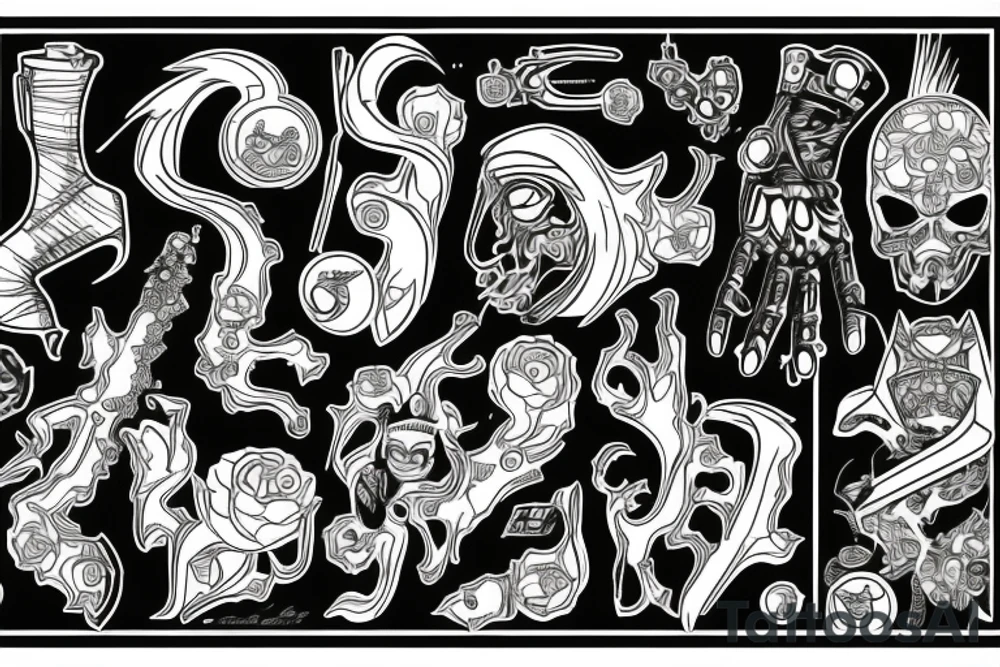 Cyber Arees tattoo idea