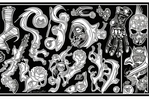Cyber Arees tattoo idea