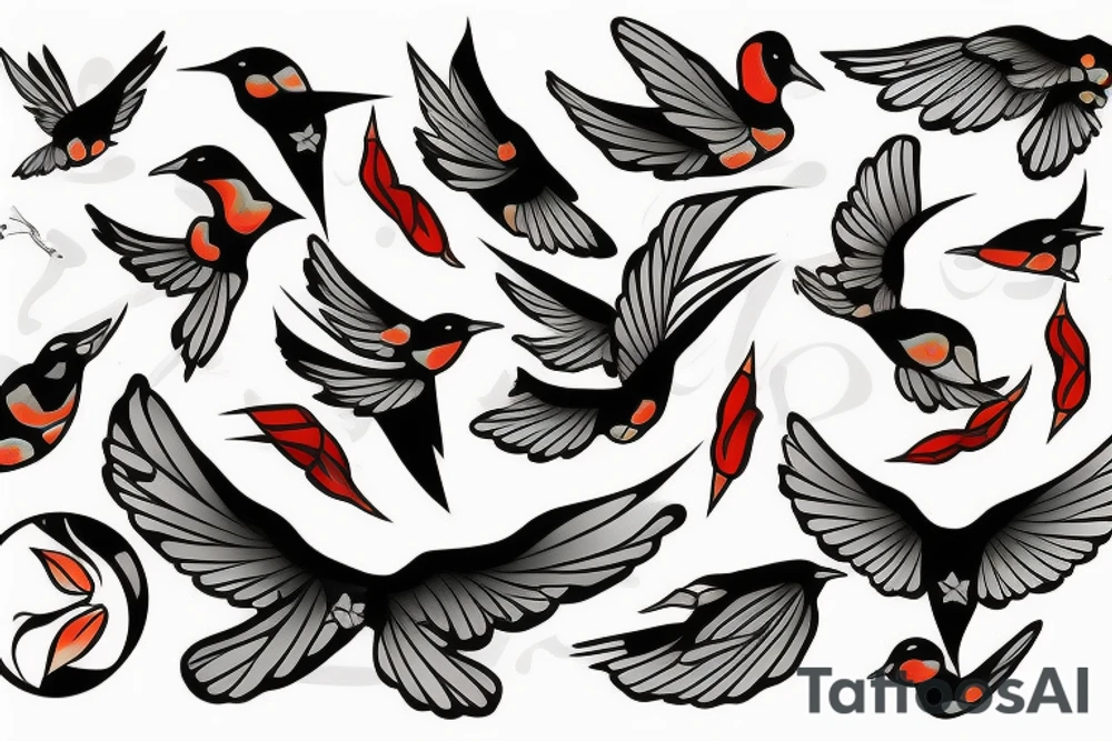 Swallow tattoo idea
