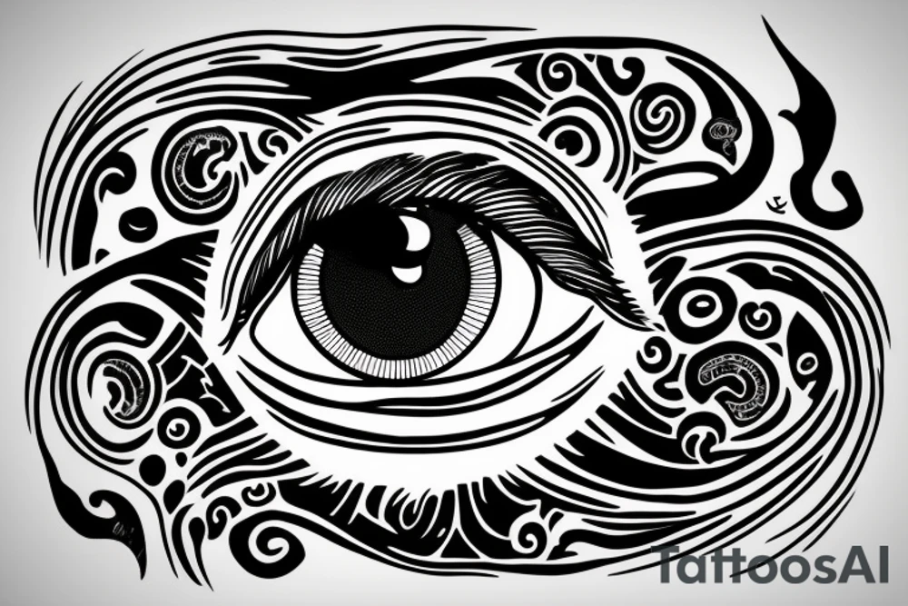 Eye of horus tattoo idea