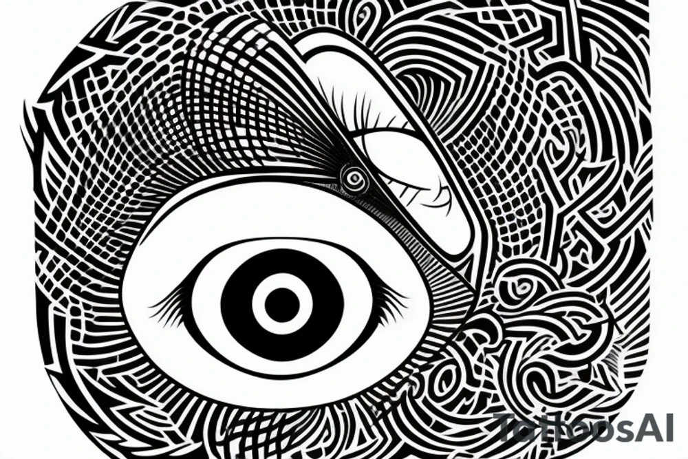Eye of horus tattoo idea