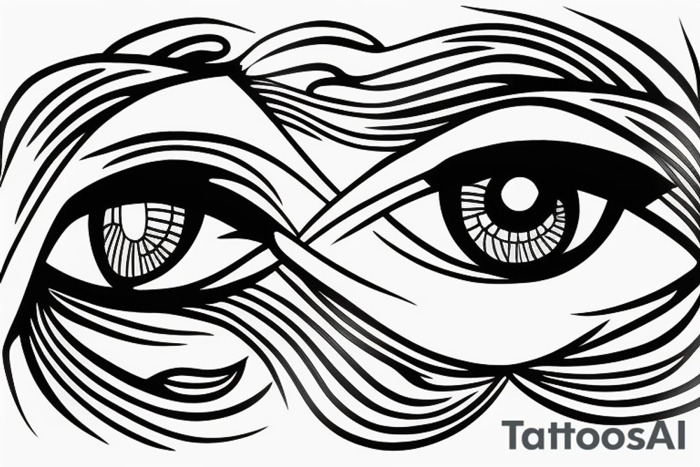 Eye of horus tattoo idea