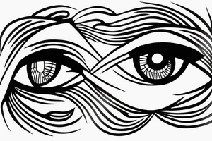 Eye of horus tattoo idea