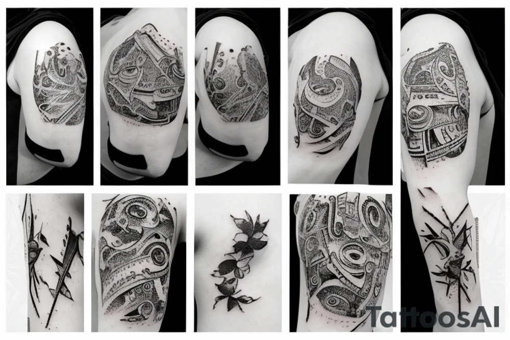 Crâne avec un 3eme oeil tattoo idea