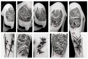 Crâne avec un 3eme oeil tattoo idea