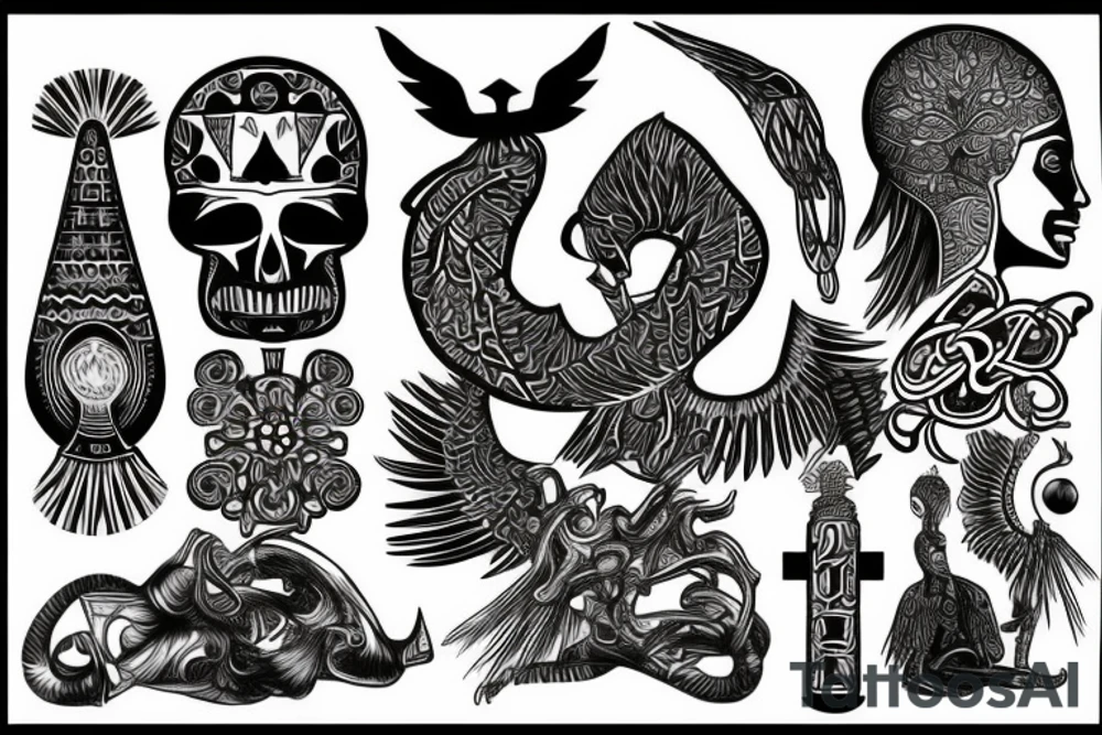 A ankh tattoo idea