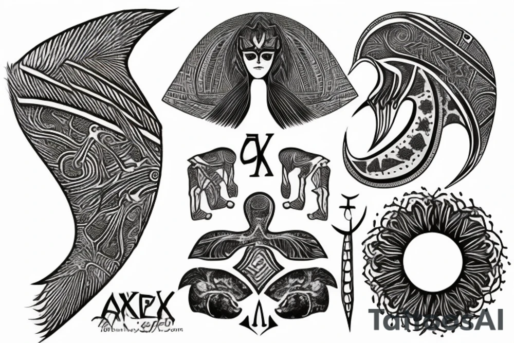A ankh tattoo idea