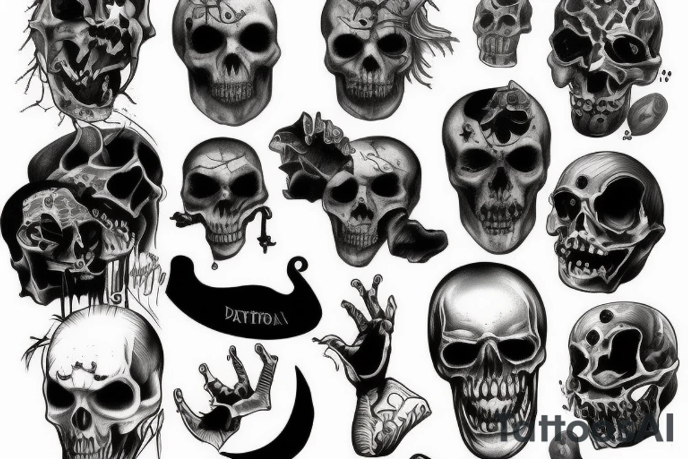 Horror tattoo idea