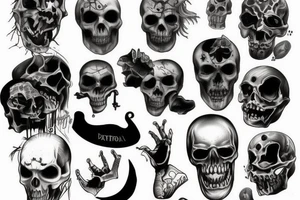 Horror tattoo idea