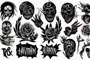 Horror tattoo idea
