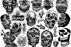 Horror tattoo idea