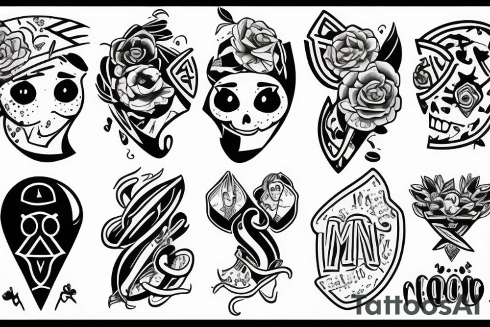 M Y L tattoo idea