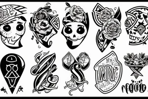 M Y L tattoo idea