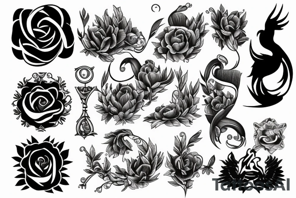 Symbolism of perseverance tattoo idea