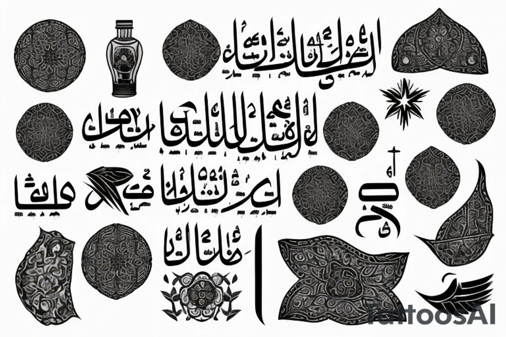 22 in arabic tattoo idea