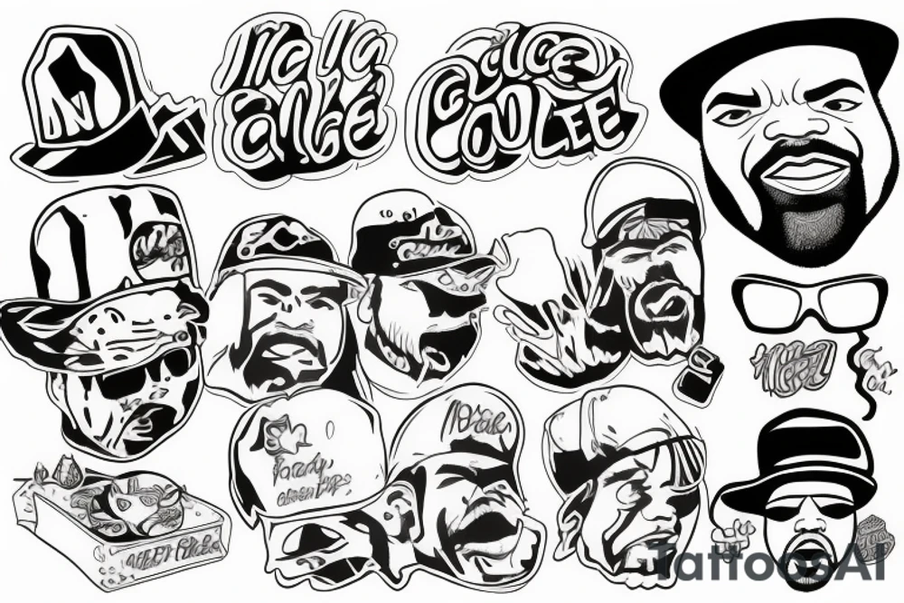 Icecube melting in sun tattoo idea