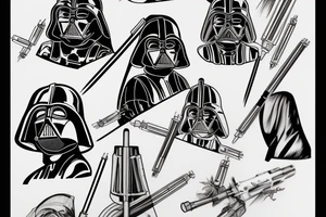 Lightsaber tattoo idea