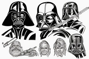 Lightsaber tattoo idea