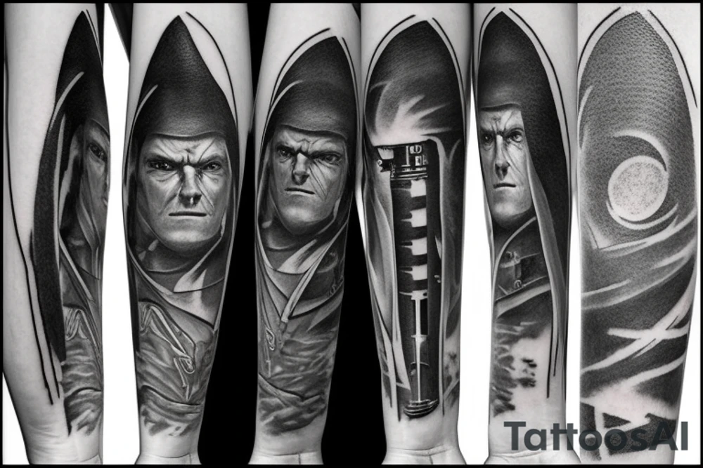 Lightsaber tattoo idea