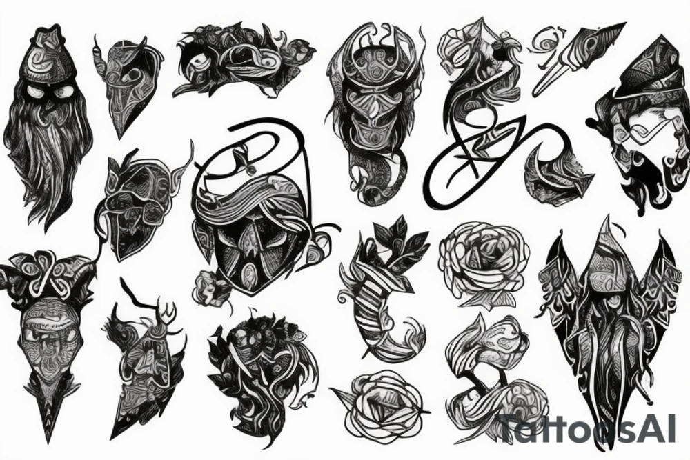 Ægishjálmur tattoo idea