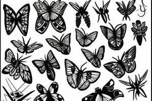 1999 with a moth underneath tattoo idea
