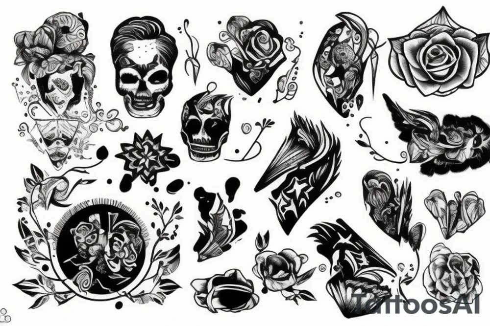 Лотос tattoo idea
