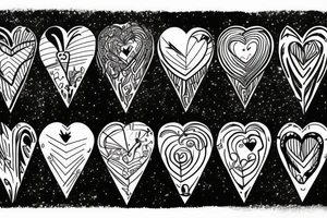broken heart with an arrow tattoo idea