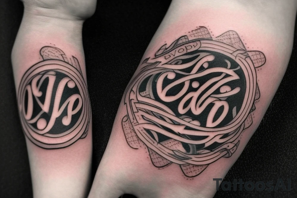 Calligraphy tattoo with the quote “Is God willing to prevent evil, but not able? Then he is not omnipotent. 
Is he able, but not willing? Then he is malevolent. 
Is he both able and willing? Then whence cometh evil? 
Is he neither able nor willing? Then why call him God?” tattoo idea