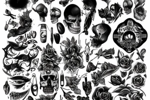 unpredictibility of life tattoo idea