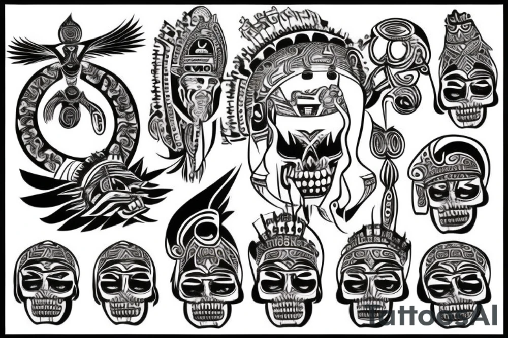 Religious inca tattoo tattoo idea