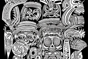 Religious inca tattoo tattoo idea