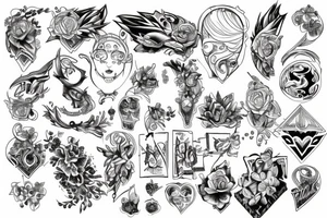 blessed tattoo idea