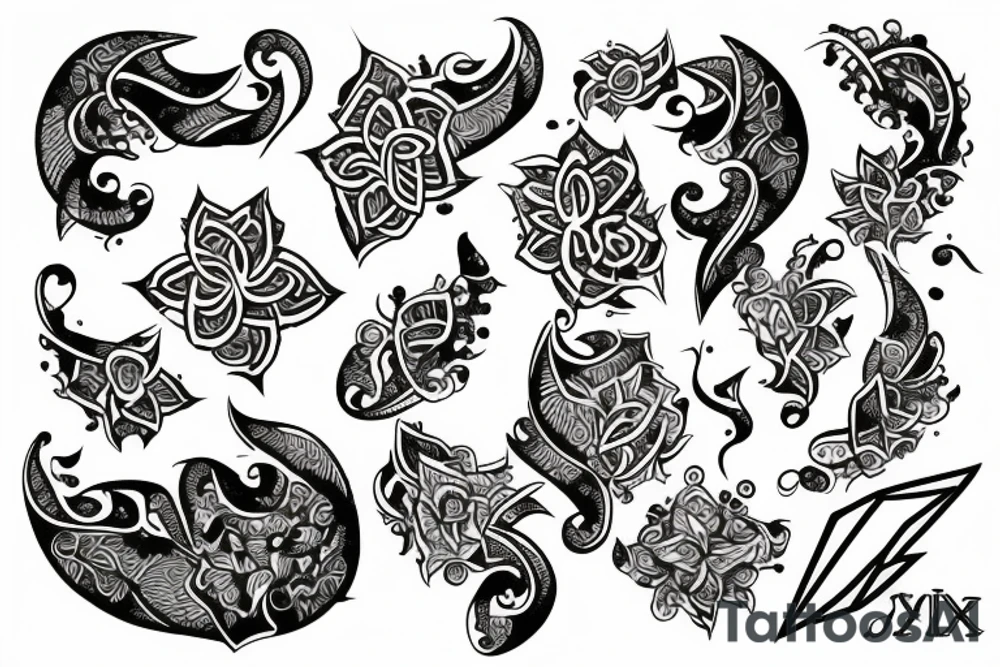 Shatakshi tattoo idea