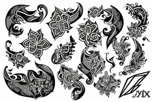 Shatakshi tattoo idea
