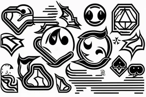 Pac Man tattoo idea