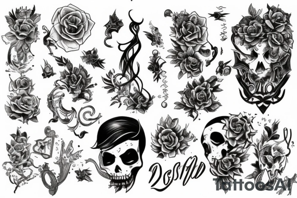 Filled with poison but blessed with beauty and rage tattoo idea