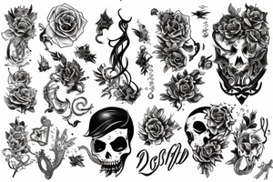 Filled with poison but blessed with beauty and rage tattoo idea