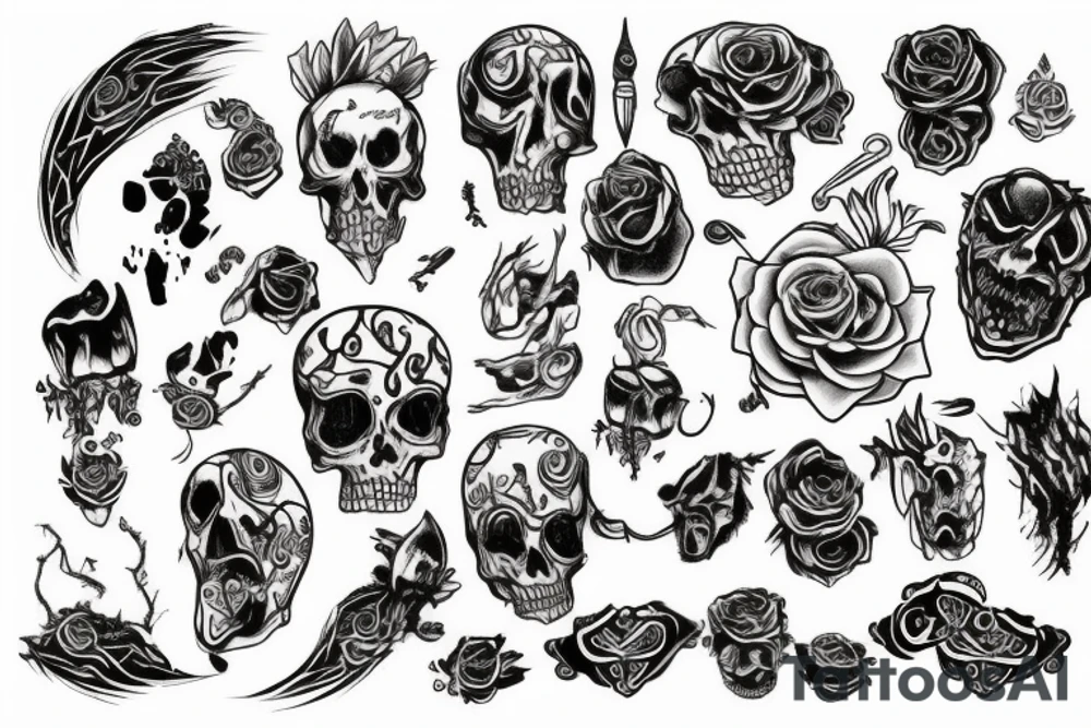 Filled with poison but blessed with beauty and rage tattoo idea