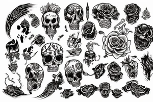 Filled with poison but blessed with beauty and rage tattoo idea