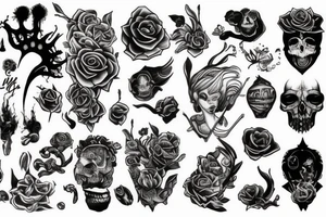 Filled with poison but blessed with beauty and rage tattoo idea