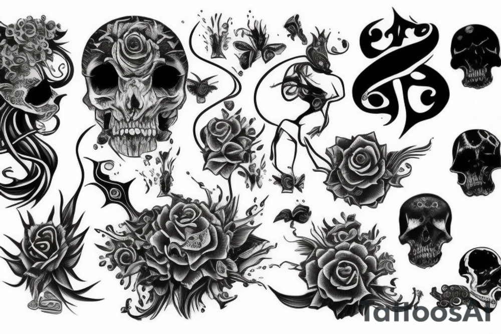 Filled with poison but blessed with beauty and rage tattoo idea