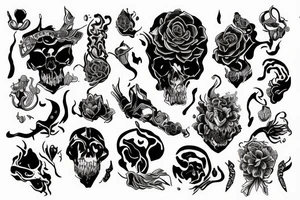 Filled with poison but blessed with beauty and rage tattoo idea