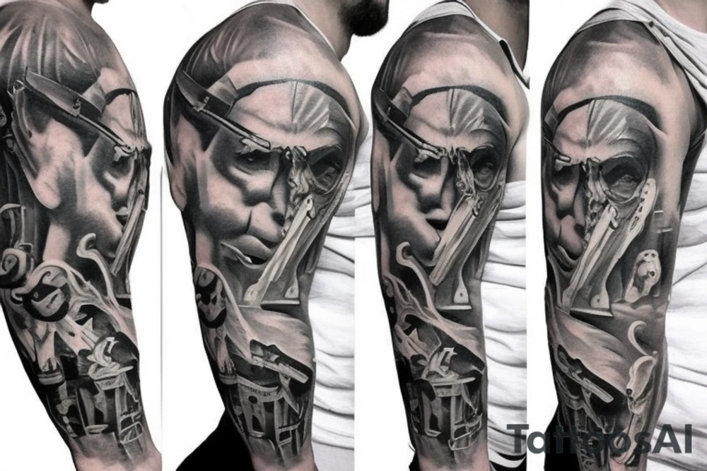 Weak men create hard times tattoo idea