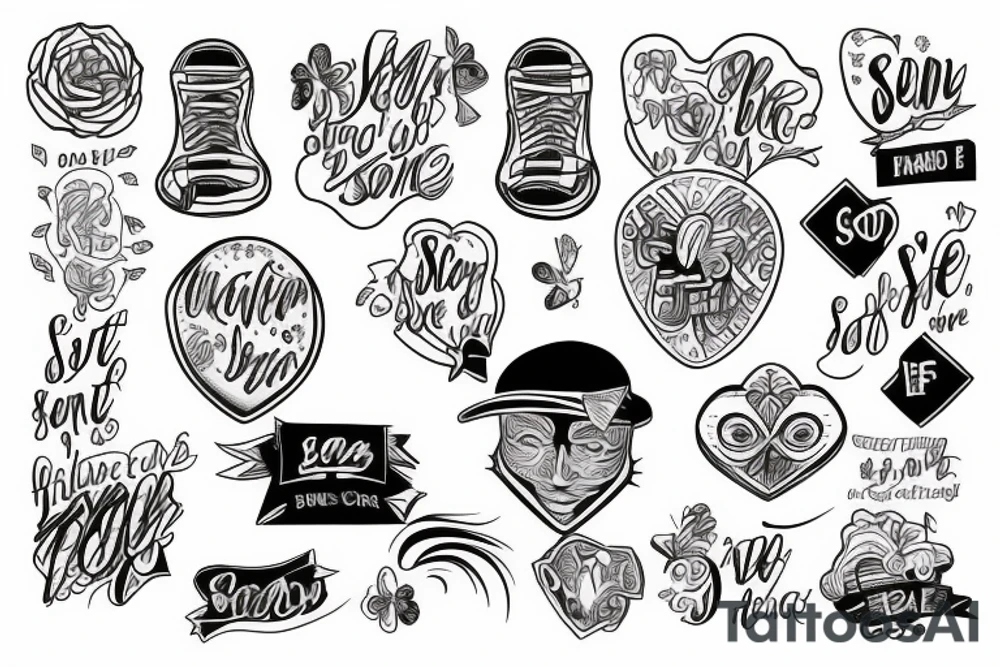 "Bet on yourself" tattoo idea