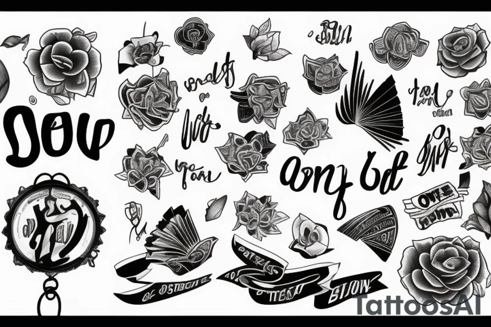 "Bet on yourself" tattoo idea